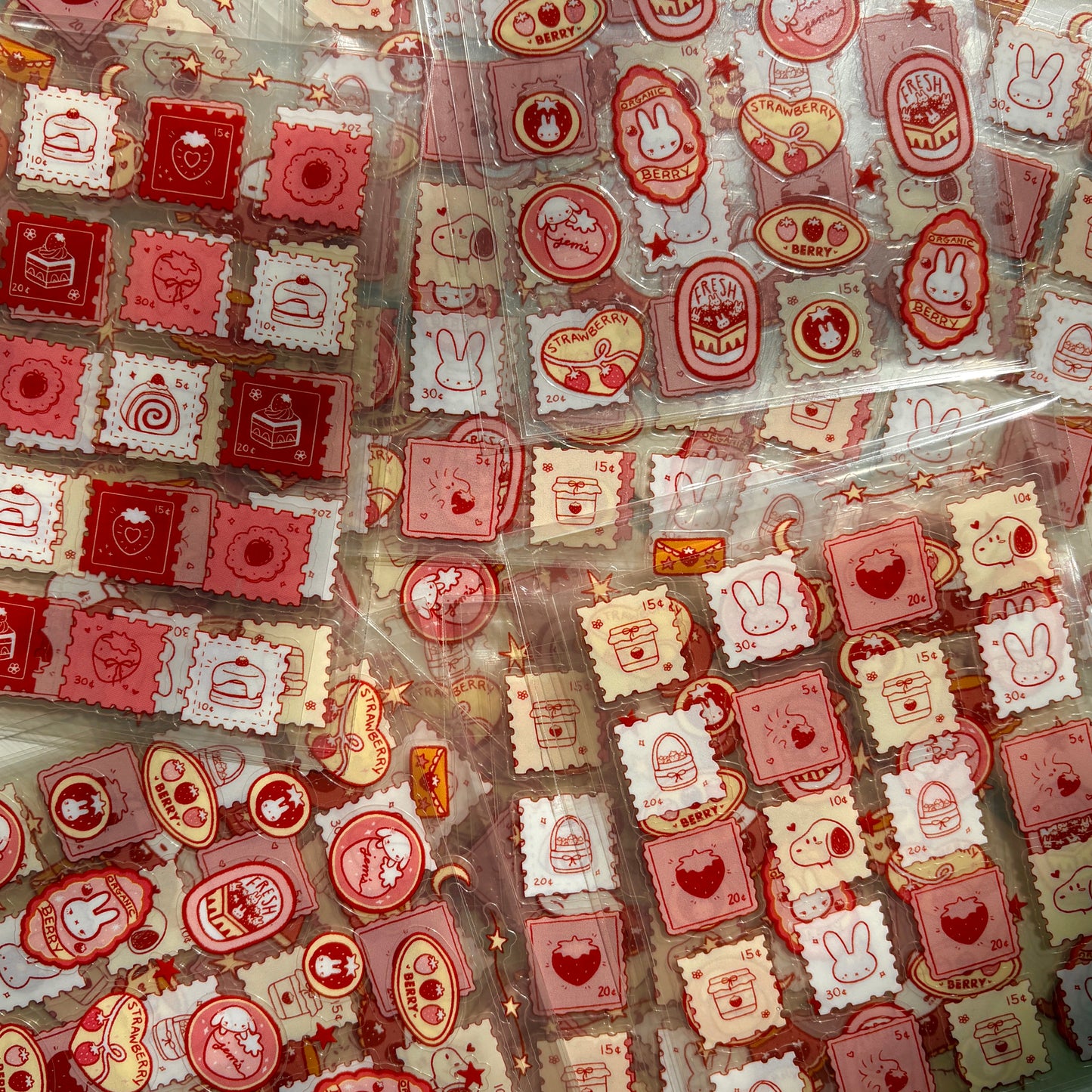 mystery b-grade sticker sheet bundle