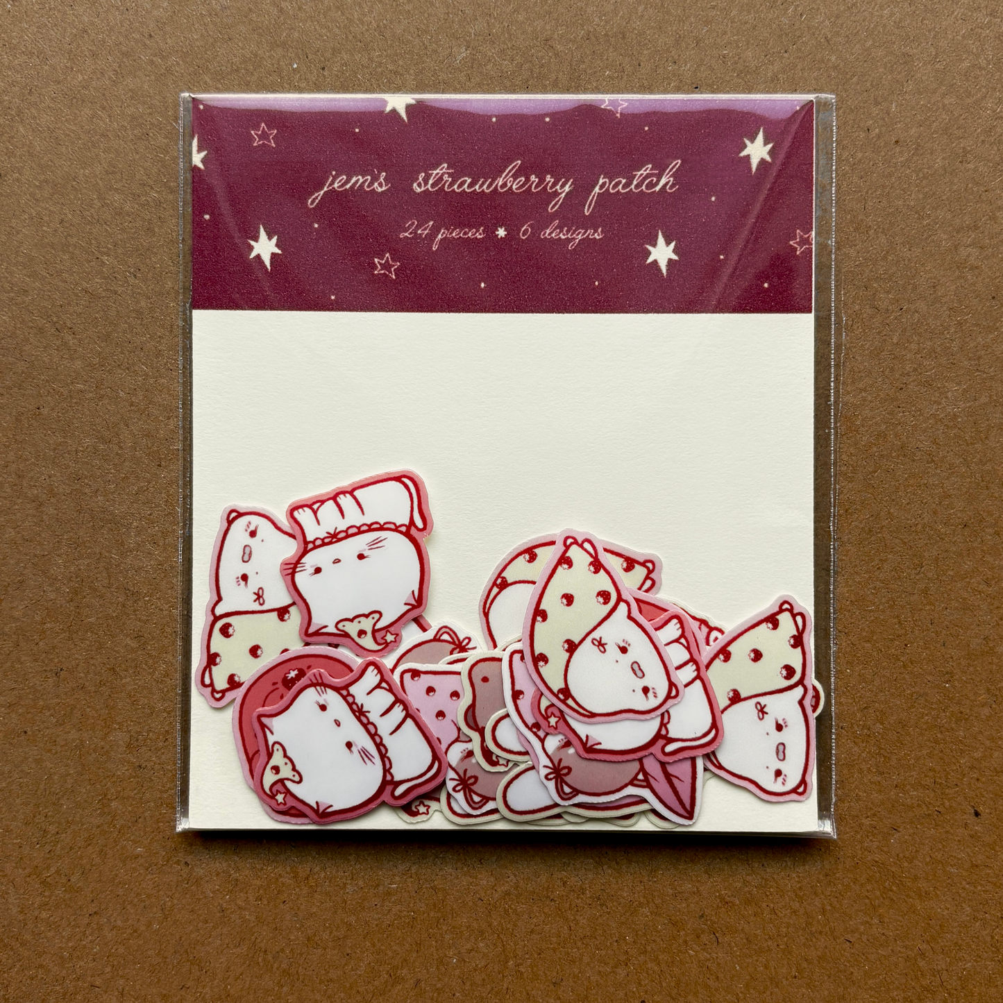 cozy critter sticker flakes